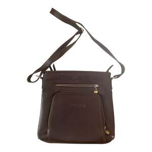 Pure xyde brown purse crossbody strap